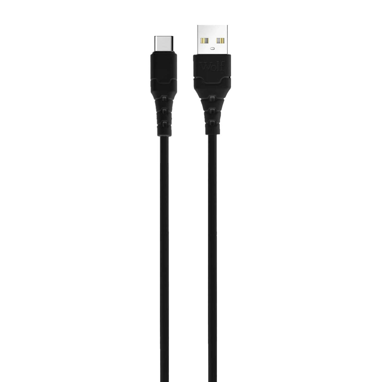 کابل شارژ Type-C - مشکی - فله - MN(بدون پک)