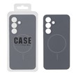 قاب سیلیکونی پاک کنی اورجینال درجه یک Magsafe مدل Samsung Galaxy S25 FE - خاکستری (پک دار)