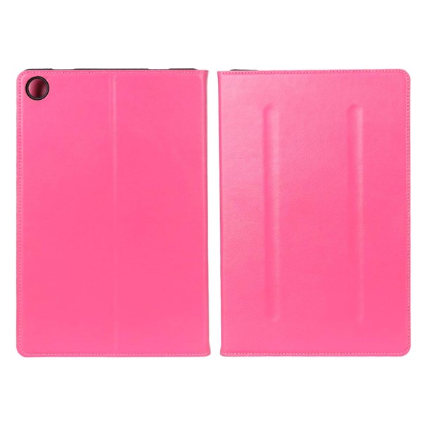 کیف تبلت چرمی ساده Samsung Galaxy Tab A9 Plus 11 / X210 / X215 / X216 / TAB A11 Plus - صورتی