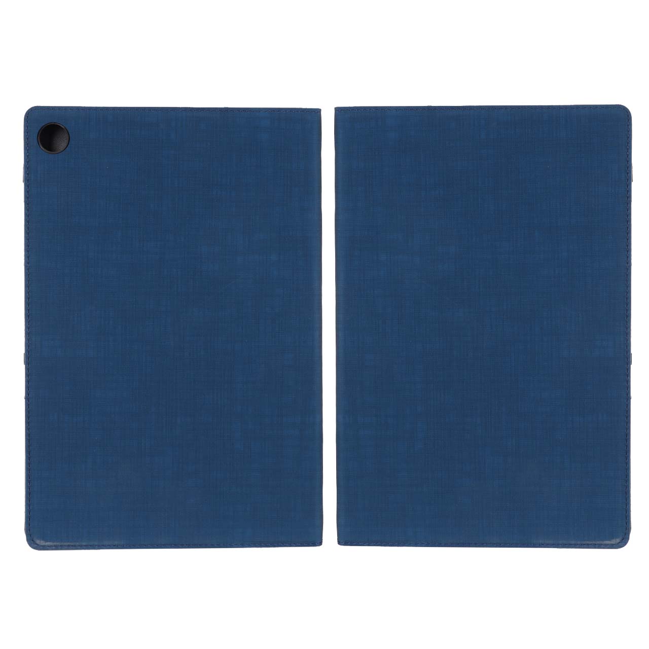 کیف تبلت چرمی طرح جیر Samsung Galaxy Tab A9 Plus 11 / X210 / X215 / X216 / TAB A11 Plus - سرمه ای