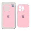قاب سیلیکونی پاک کنی اورجینال Master Quality مدل Apple iPhone 14 Pro - صورتی (پک دار)