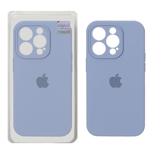 قاب سیلیکونی پاک کنی اورجینال Master Quality مدل Apple iPhone 14 Pro - فیلی (پک دار)