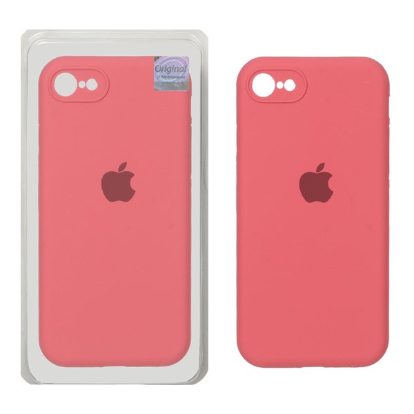 قاب سیلیکونی پاک کنی اورجینال Master Quality مدل Apple iPhone 7 / iPhone 8 / iPhone SE (2020) - هلویی (پک دار)