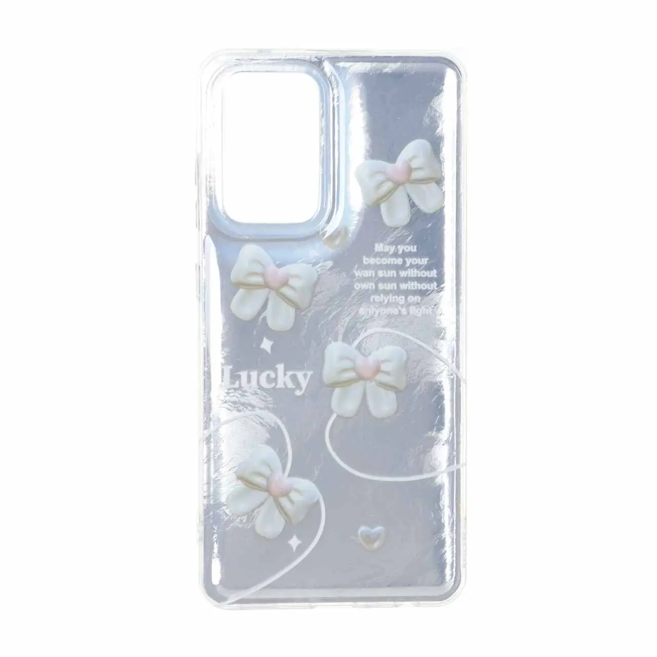 قاب اطلسی دور ژله ای طرح دار Samsung Galaxy A52 / A52s - کد 2193