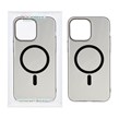 قاب اورجینال کریستالی MagSafe شفاف Creative مدل Apple iPhone 13 Pro Max - مشکی (پک دار)