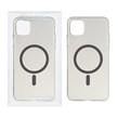 قاب اورجینال کریستالی MagSafe شفاف Creative مدل Apple iPhone 11 Pro Max - خاکستری (پک دار)
