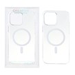 قاب اورجینال کریستالی MagSafe شفاف Creative مدل Apple iPhone 16 Pro Max - سفید (پک دار)