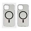 قاب اورجینال کریستالی MagSafe شفاف Creative مدل Apple iPhone 13 / iPhone 14 - مشکی (پک دار)
