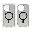 قاب اورجینال کریستالی MagSafe شفاف Creative مدل Apple iPhone 14 Pro - مشکی (پک دار)