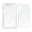 قاب اورجینال کریستالی MagSafe شفاف Creative مدل Apple iPhone X Max / iPhone XS Max - سفید (پک دار)