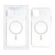قاب اورجینال کریستالی MagSafe شفاف Creative مدل Apple iPhone 11 - سفید (پک دار)