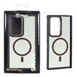 قاب Pro Camera لنز آلومینیومی دودی MagSafe دور هاشور Samsung Galaxy S24 Ultra - صحرایی (پک دار) - MPS