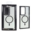 قاب Pro Camera لنز آلومینیومی دودی MagSafe دور هاشور Samsung Galaxy S24 Ultra - خاکستری (پک دار) - MPS