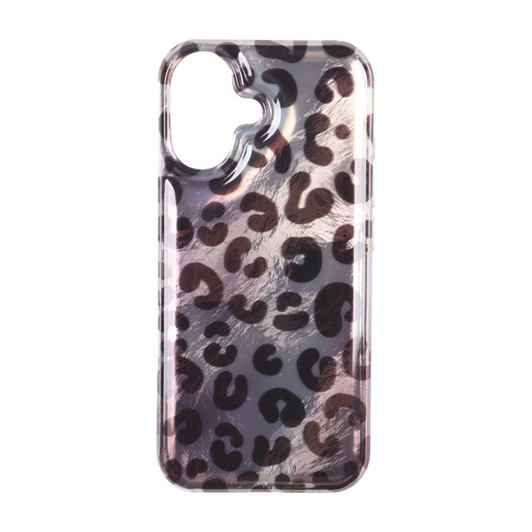 قاب اطلسی دور ژله ای پلنگی Apple iPhone 16 - کد 121 - MPS