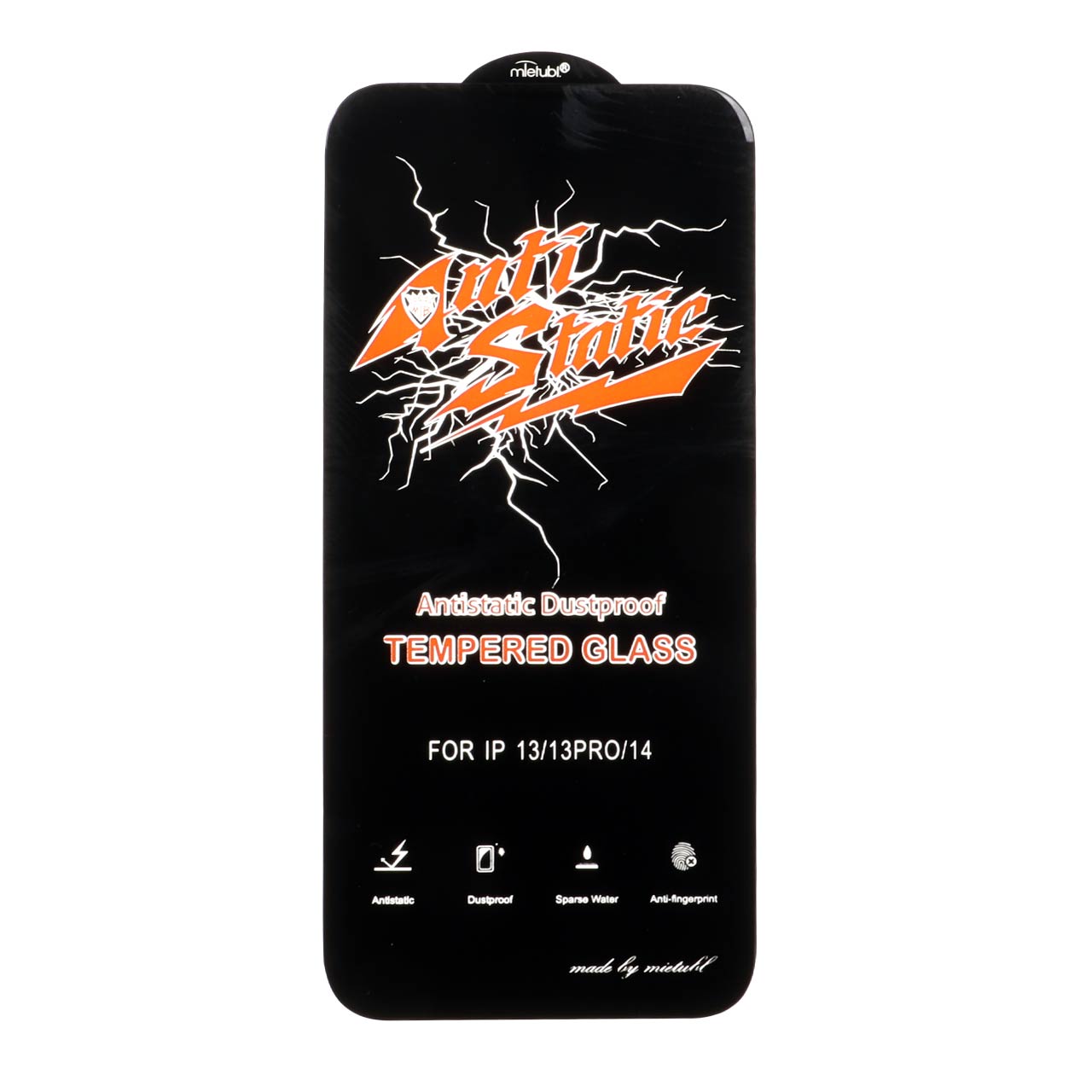 محافظ صفحه نمایش شیشه ای Full Cover Anti Static Mietubl مدل ORG - Apple iPhone 13 / iPhone 13 Pro / iPhone 14 / 16e