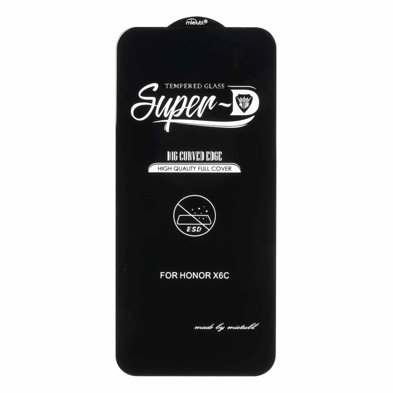 محافظ صفحه نمایش شیشه ای Full Cover Super D Mietubl - ESD مدل ORG - Honor X6C