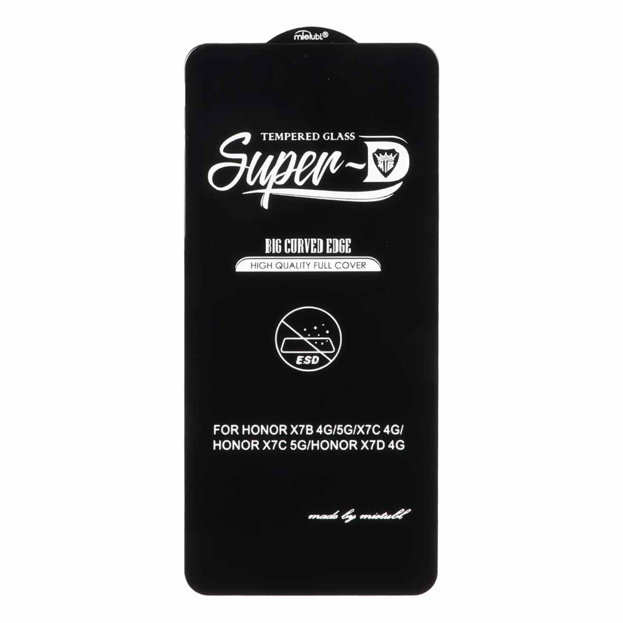 محافظ صفحه نمایش شیشه ای Full Cover Super D Mietubl - ESD مدل ORG - Honor X7D