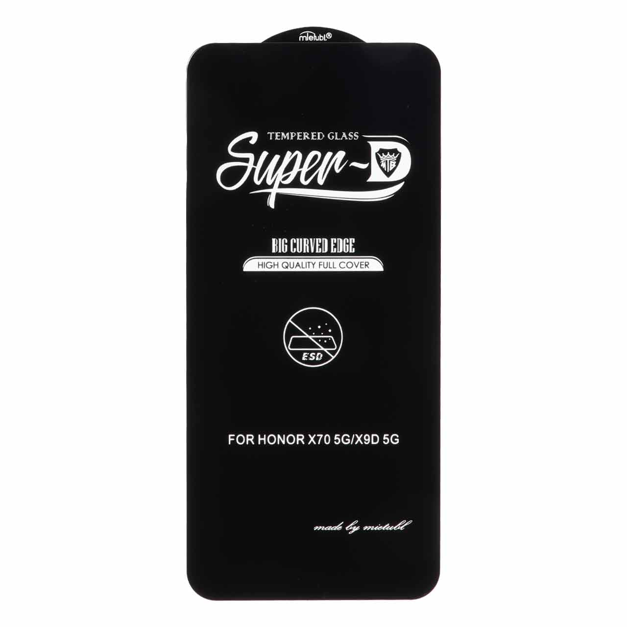 محافظ صفحه نمایش شیشه ای Full Cover Super D Mietubl - ESD مدل ORG - Honor X9D