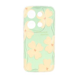 قاب کنگره ای ژله ای طرح دار محافظ لنزدار Xiaomi Redmi Note 14S / Note 13 Pro 4G / Poco M6 Pro 4G - کد 13