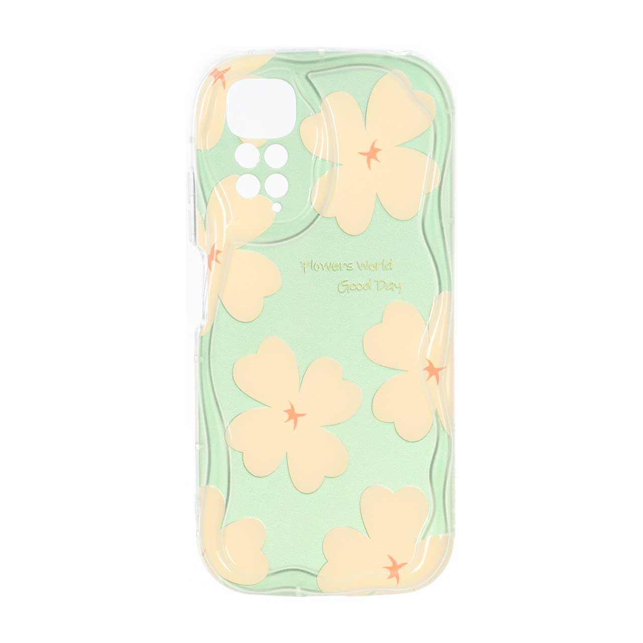 قاب کنگره ای ژله ای طرح دار محافظ لنزدار Xiaomi Redmi Note 11 4G / Redmi Note 11S - کد 28