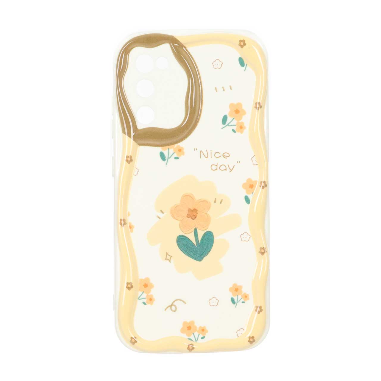 قاب کنگره ای ژله ای طرح دار محافظ لنزدار Samsung Galaxy S20 FE - کد 73