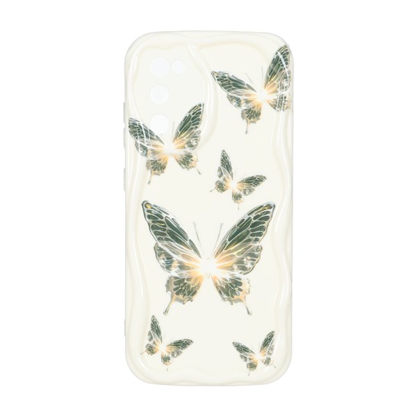 قاب کنگره ای ژله ای طرح دار محافظ لنزدار Samsung Galaxy S20 FE - کد 75