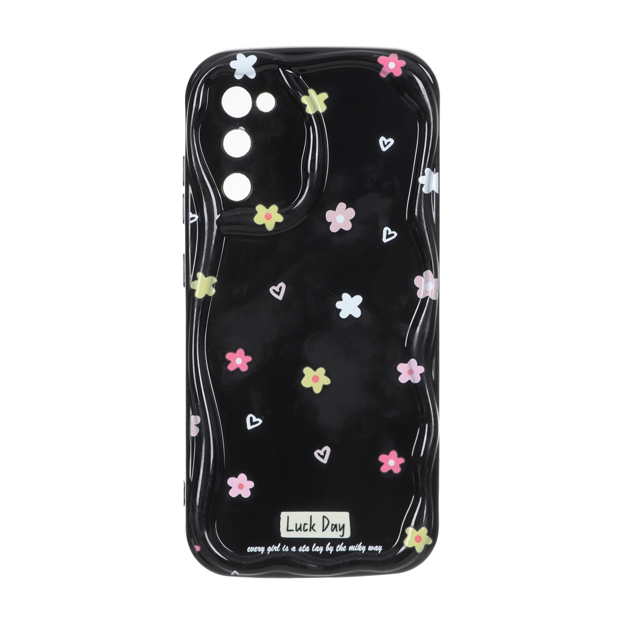 قاب کنگره ای ژله ای طرح دار محافظ لنزدار Samsung Galaxy S20 FE - کد 76