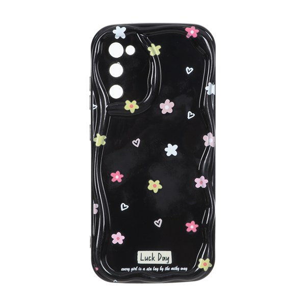 قاب کنگره ای ژله ای طرح دار محافظ لنزدار Samsung Galaxy S20 FE - کد 76