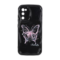 قاب کنگره ای ژله ای طرح دار محافظ لنزدار Samsung Galaxy S20 FE - کد 77