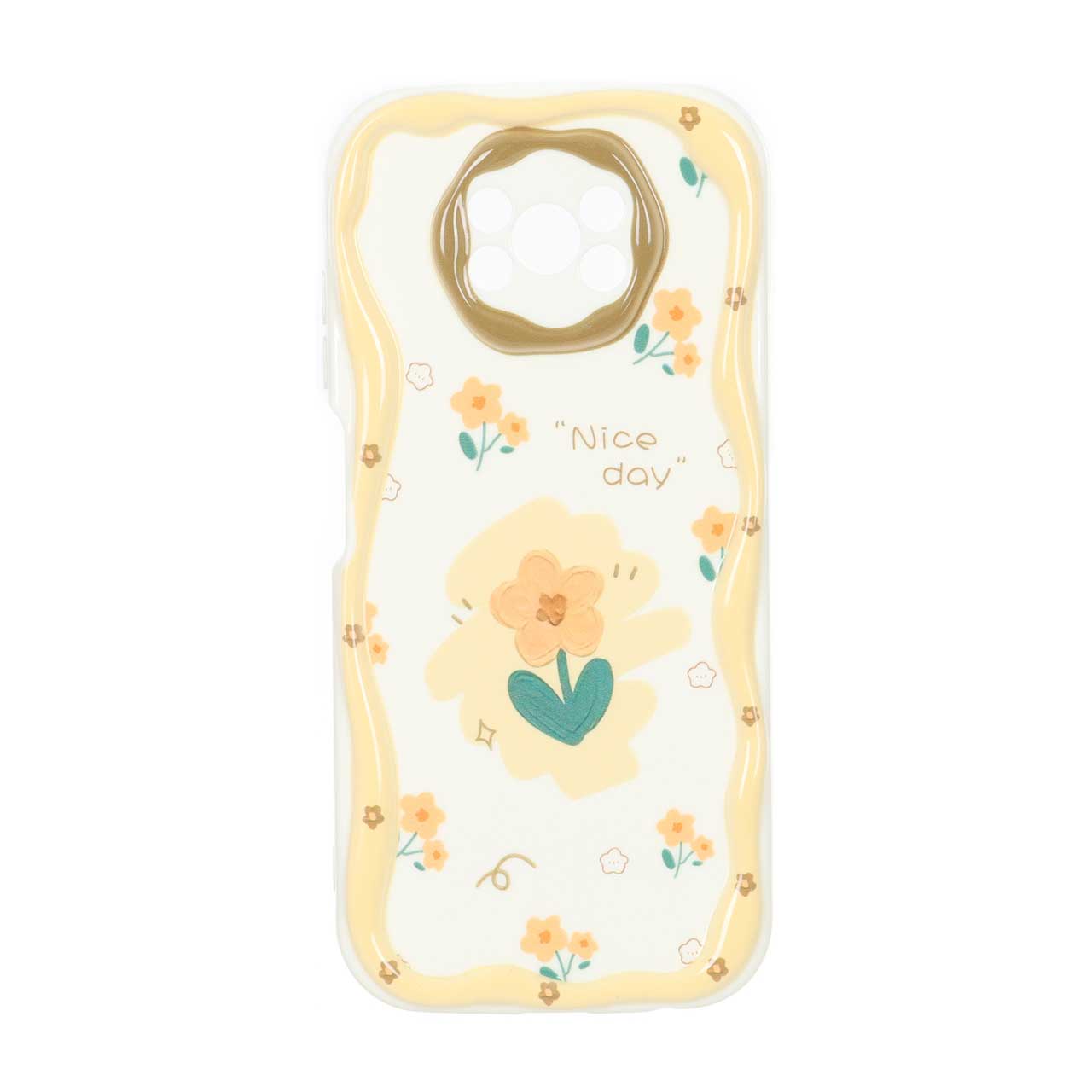 قاب کنگره ای ژله ای طرح دار محافظ لنزدار Xiaomi Poco X3 / Poco X3 Pro / Poco X3 NFC - کد 104