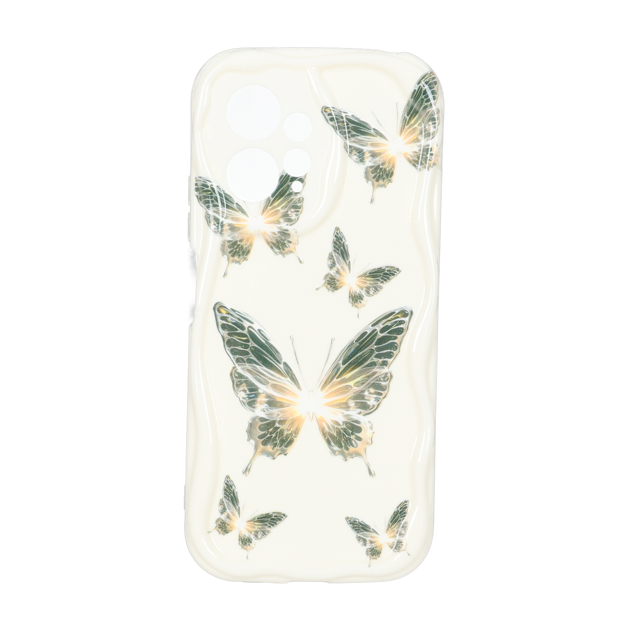قاب کنگره ای ژله ای طرح دار محافظ لنزدار Xiaomi Redmi Note 12 4G - کد 218