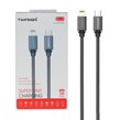 کابل شارژ فست TwinMax Type-C to Lightning مدل M-19 27W - خاکستری - MMX