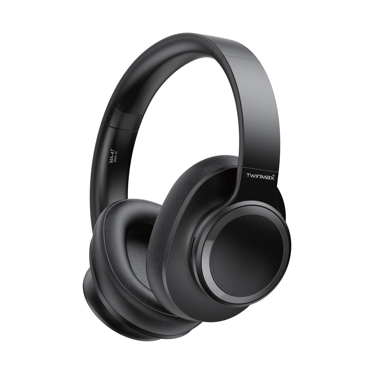 هدفون بی سیم TwinMax مدل MA-47 - مشکی - MMX