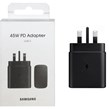 شارژر دیواری سه پین PD و فست Samsung مدل TA845XBEGCN 45W - مشکی - NZR