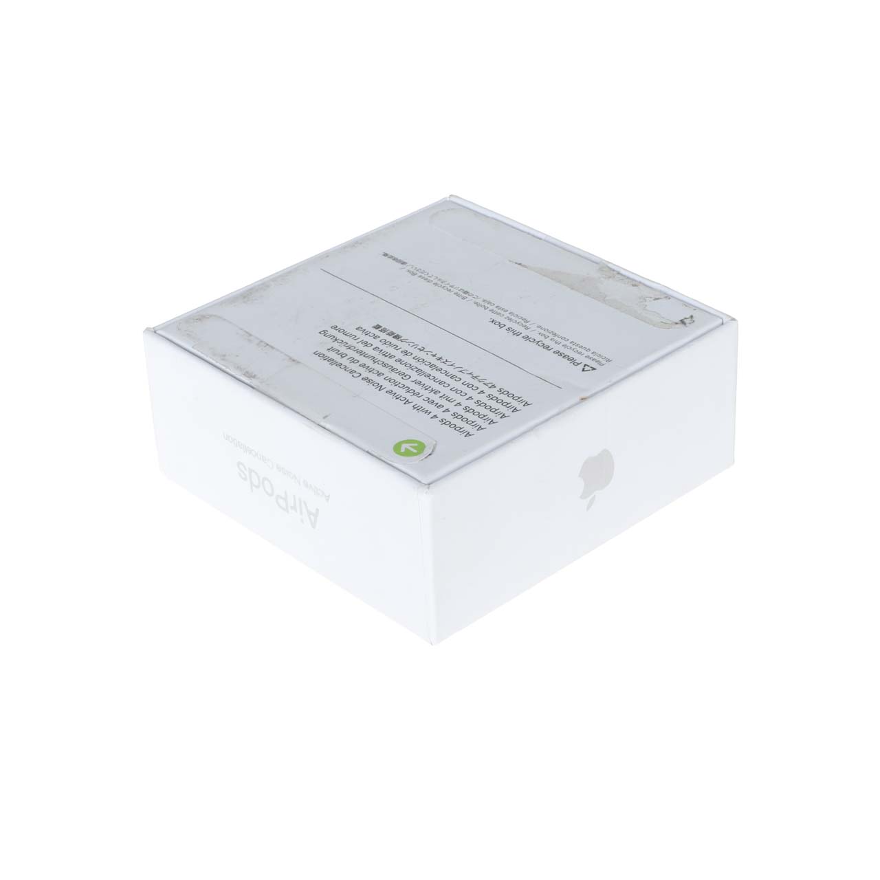 ایرفون بی سیم مدل AirPods 4 ANC - سفید (highcopy) (کارکرده)
