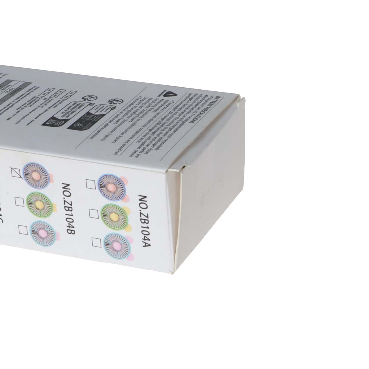 پنکه دستی قابل حمل مدل ZB104B - یاسی (کارکرده)