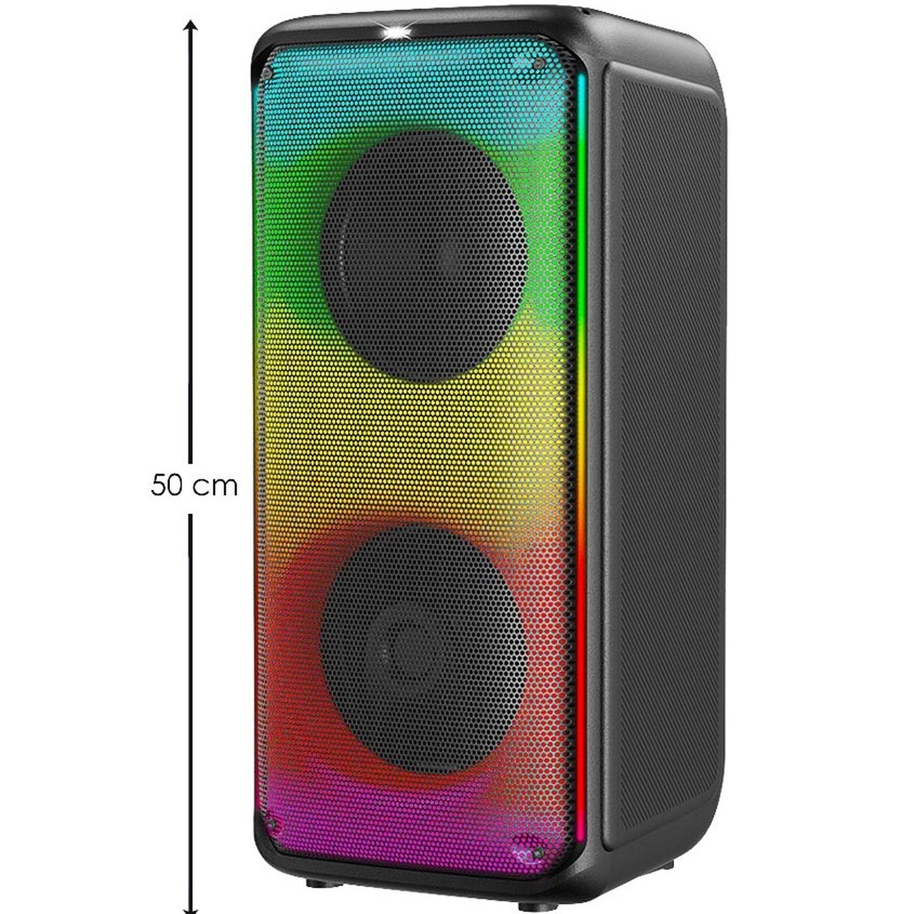 اسپیکر 80W بی سیم Brodu مدل BTS-1908 - مشکی (کارکرده)