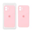 قاب سیلیکونی پاک کنی محافظ لنزدار اورجینال Apple iPhone 12 - صورتی کد 1 (پک دار)