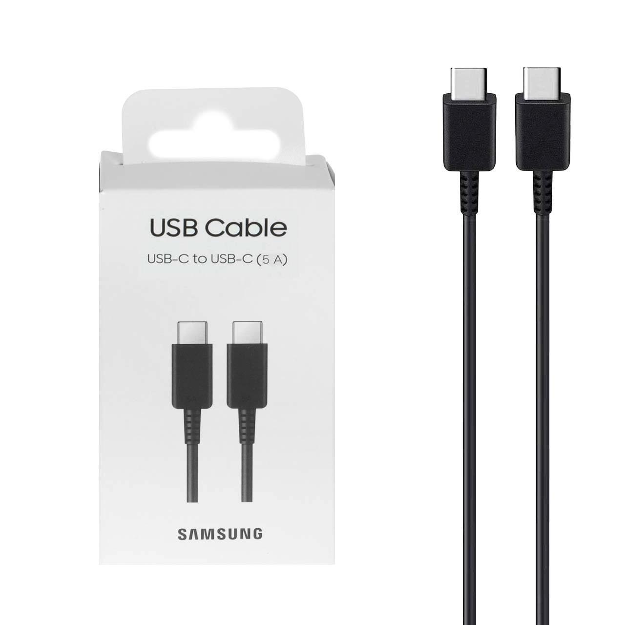 کابل شارژ PD و فست Samsung Type-C to Type-C مدل EP-DG977 (5A) - مشکی - MMX
