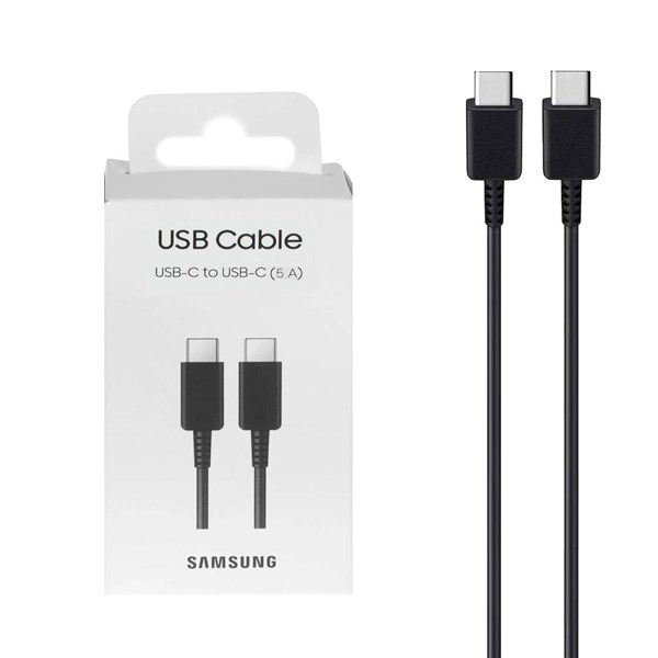 کابل شارژ PD و فست Samsung Type-C to Type-C مدل EP-DG977 (5A) - مشکی - MMX