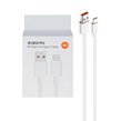 کابل شارژ فست Xiaomi Type-C 6A - سفید - MMX