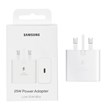 شارژر دیواری سه پین PD و فست تک پورت Samsung مدل EP-T2510 25W - سفید - MMX (اصل چین)
