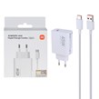شارژر دیواری فست تک پورت Xiaomi مدل MDY-17-EF 45W به همراه کابل شارژ Type-C - سفید - MMX (اصل چین)