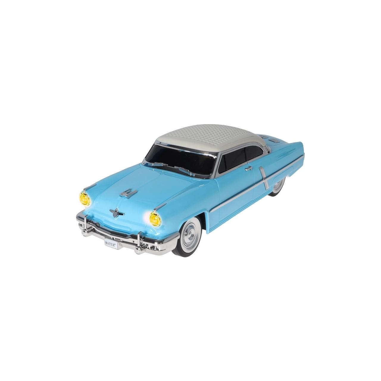 اسپیکر بی سیم طرح ماشین کلاسیک WSTER مدل WS-1957 - آبی - MMX