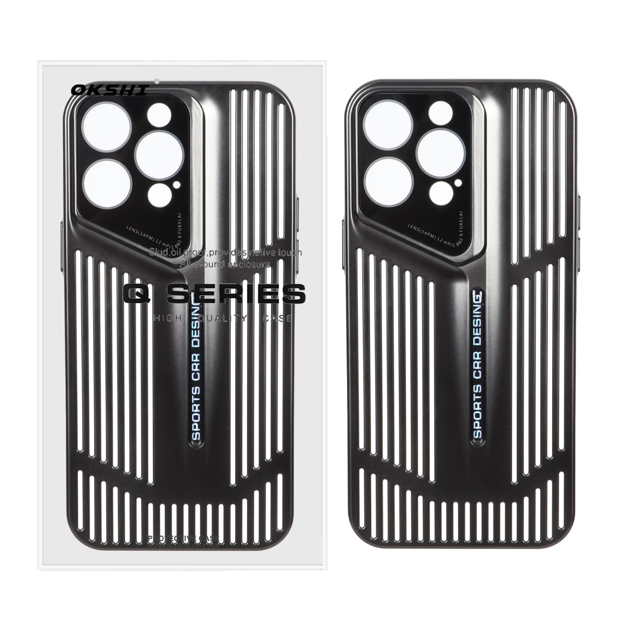 قاب Sports CRR Design مدل Apple iPhone 14 Pro Max - مشکی (پک دار)