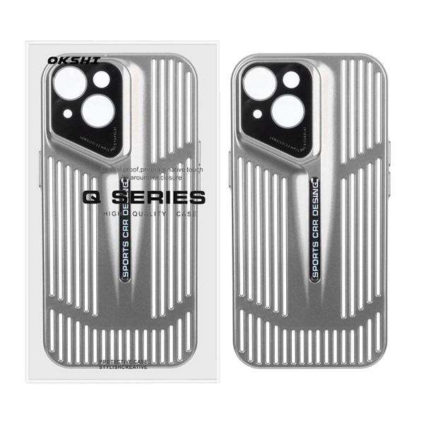 قاب Sports CRR Design مدل Apple iPhone 15 - نقره ای (پک دار)