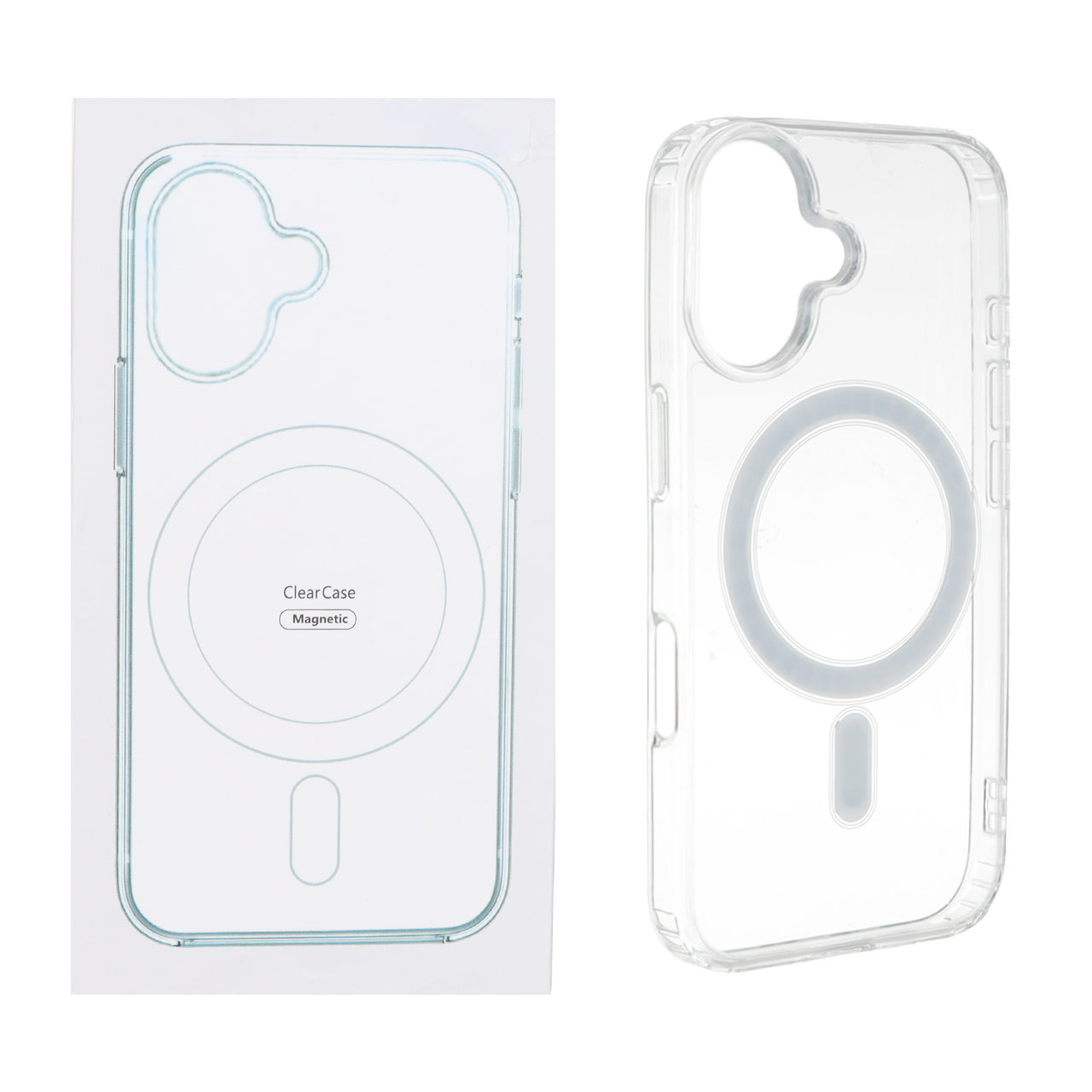 قاب شفاف Apple iPhone 17 با قابلیت شارژ MagSafe (پک دار) - MPS