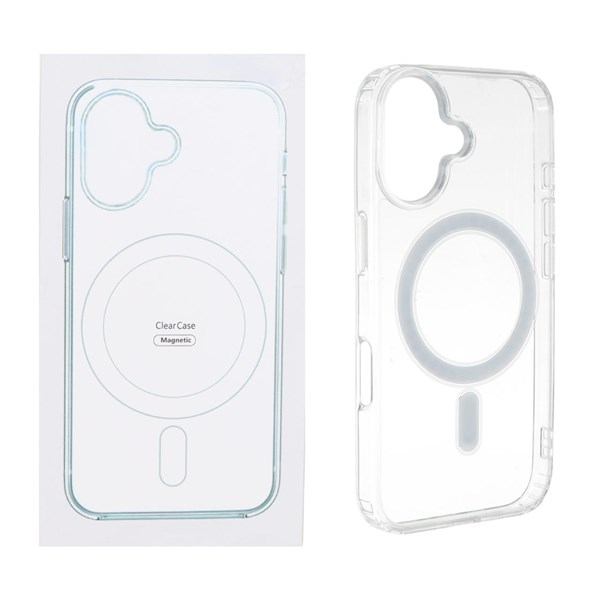 قاب شفاف Apple iPhone 17 با قابلیت شارژ MagSafe (پک دار) - MPS