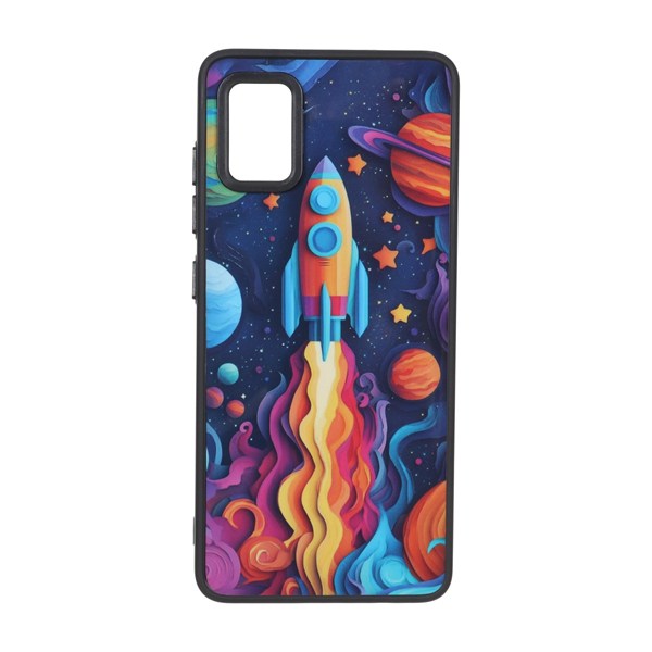 قاب بلک لنز براق طرح دار Samsung Galaxy A51 / M40s - کد 221