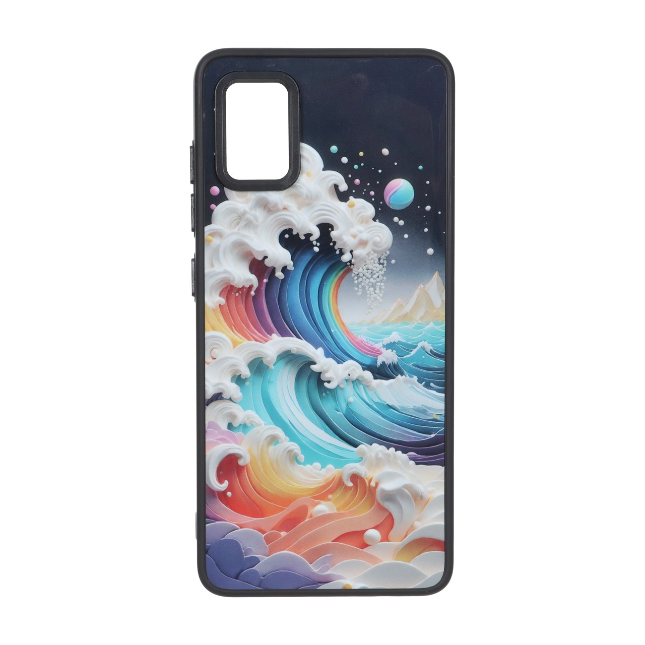 قاب بلک لنز براق طرح دار Samsung Galaxy A51 / M40s - کد 238